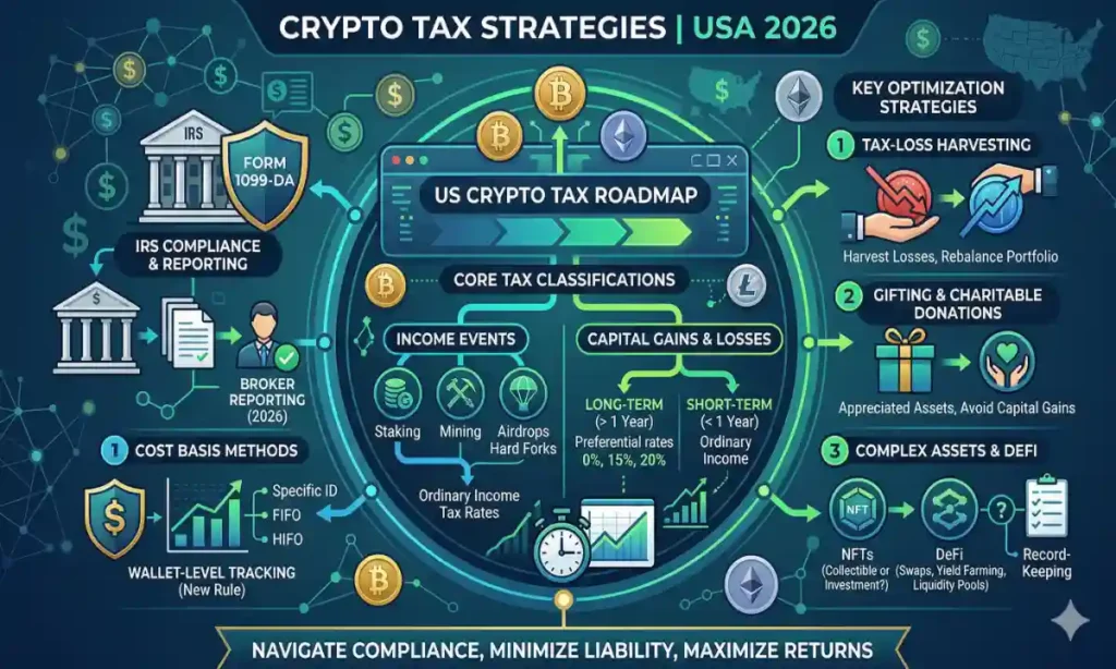 Crypto Tax Strategies in the USA 2026